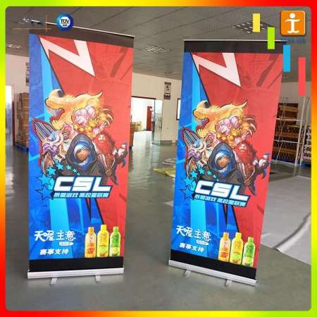 Aluminum Display Rack Roll up Banner Stand