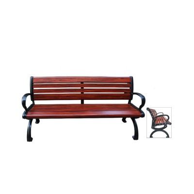 Aluminum Bench with Back in Competitive Price, outdoor park bench for sale