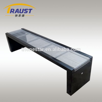 Hot Sale Modern Cold-Roll Steel Backless public Bench