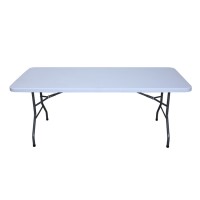 modern European style 6ft plastic folding table